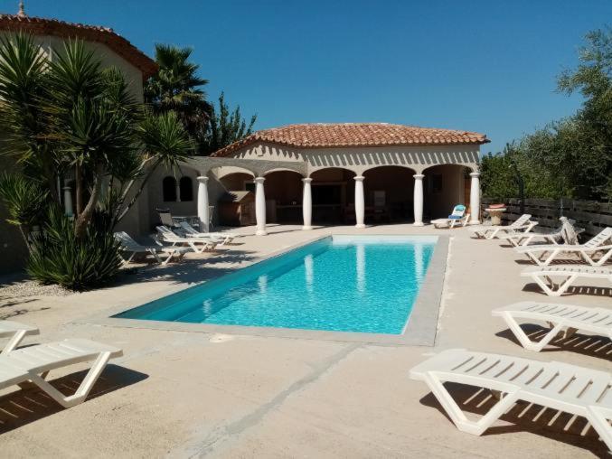 Bienvenue A L Hacienda Vila Magalas Exterior foto